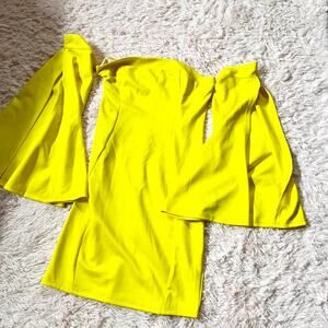 Vivid Eccentric Maximalist Dopamine Kawaii Barbie Brunch Off Shoulder Mini Dress